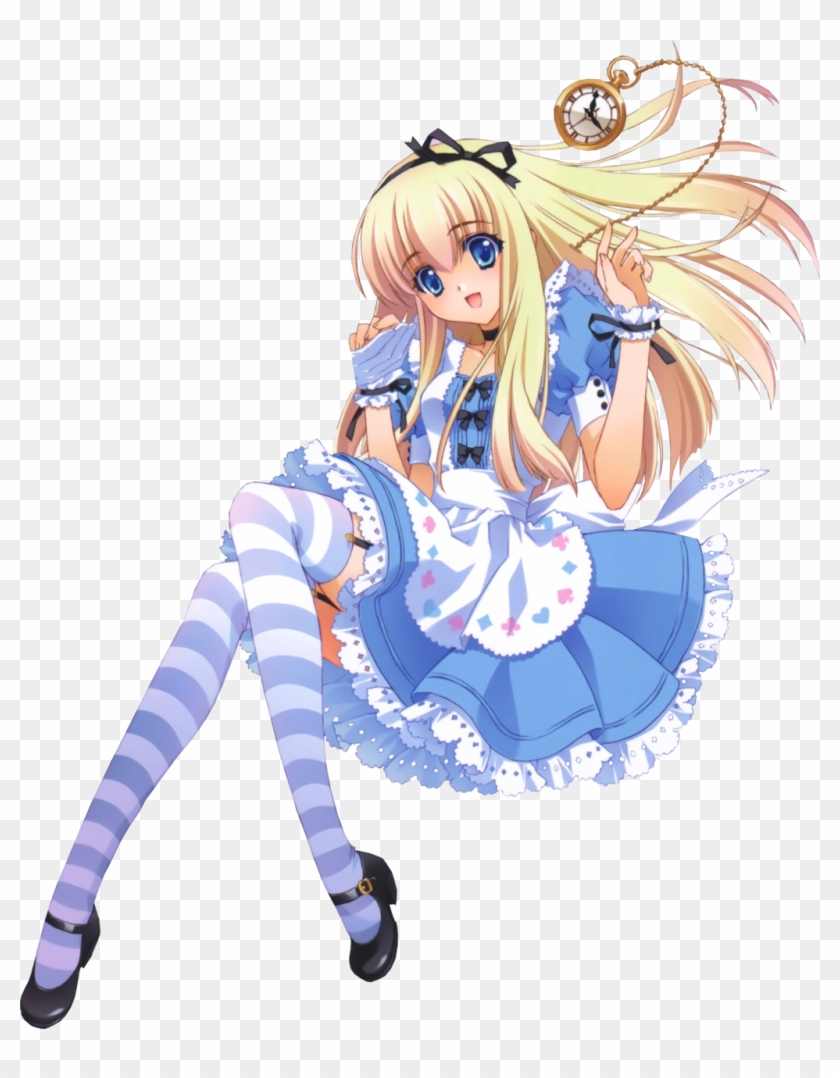 Render By Cartoonmodel2 On Deviantart - Alice's Adventures Alice In Wonderland Anime #666772