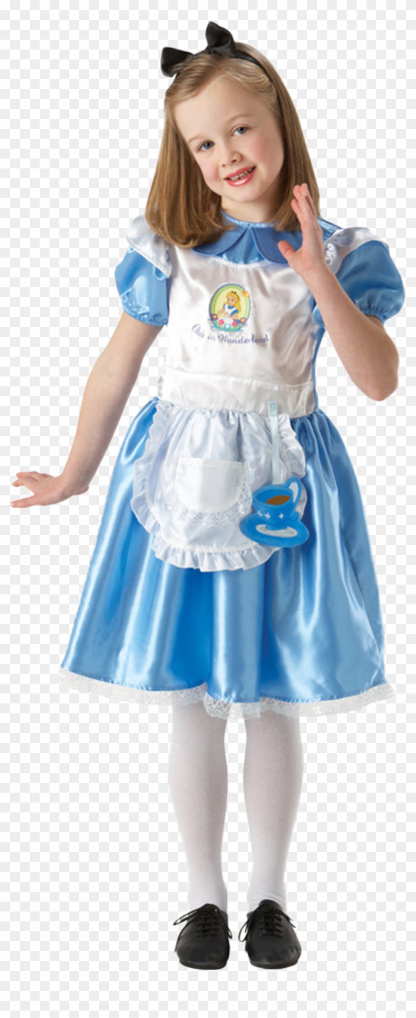 Alice In Wonderland Deluxe Costume - Alice In The Wonderland Book Character #666871
