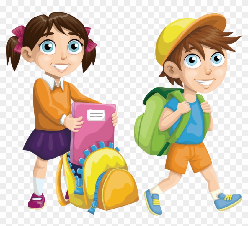 School Euclidean Vector - School Children Png #666863