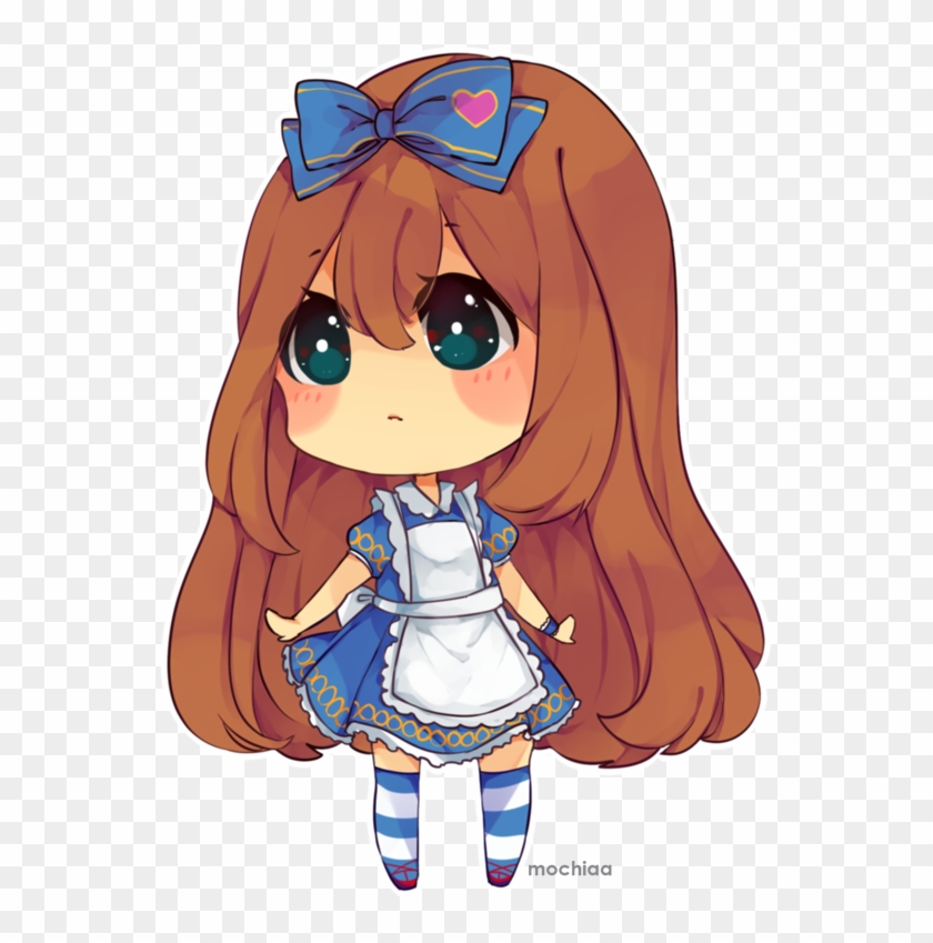 Alice Liddell By Mochiaa On Deviantart - Alice In The Country Of Hearts Chibi #666884