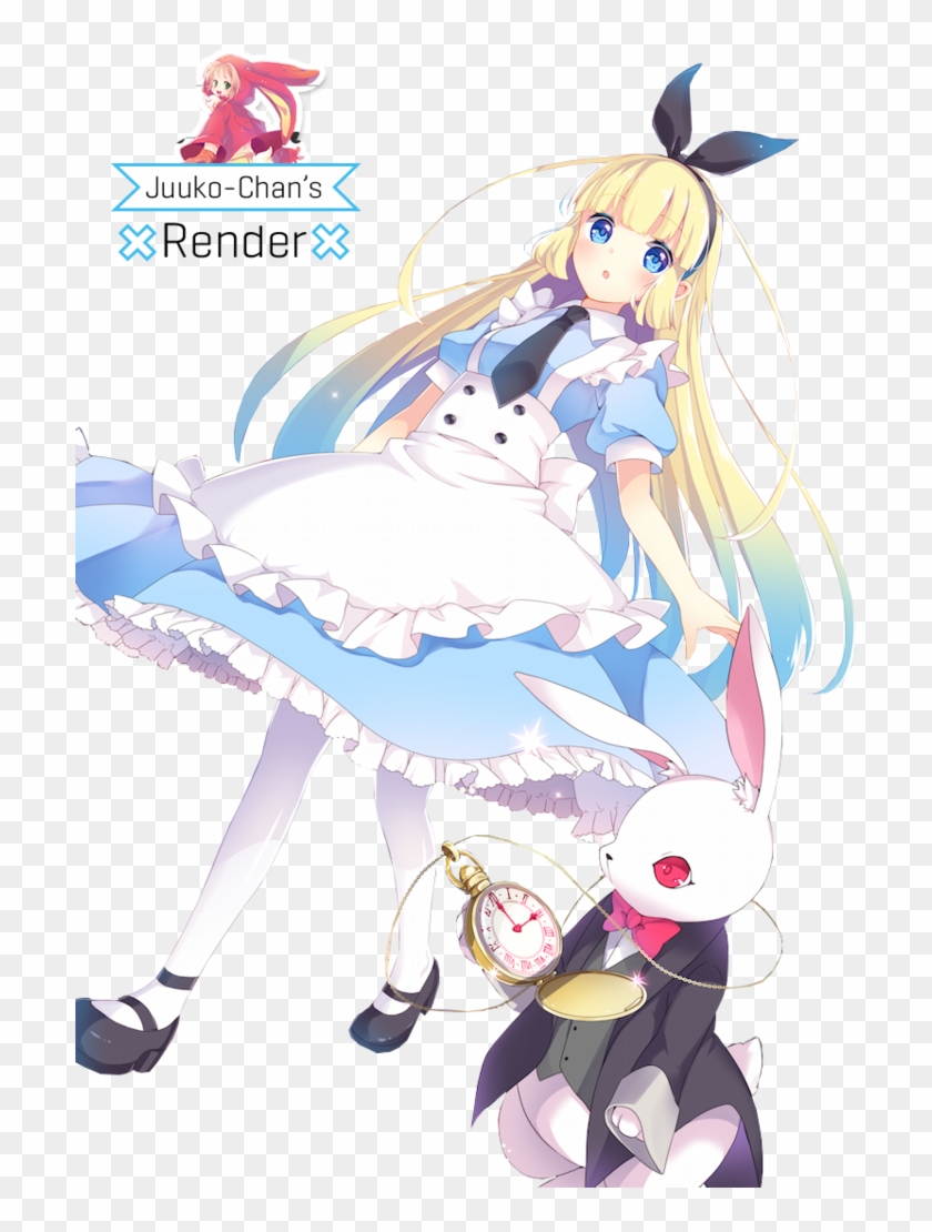 [ Render 12 ] Alice In Wonderland By Juuko-chan - Alice In Wonderland Anime #666889