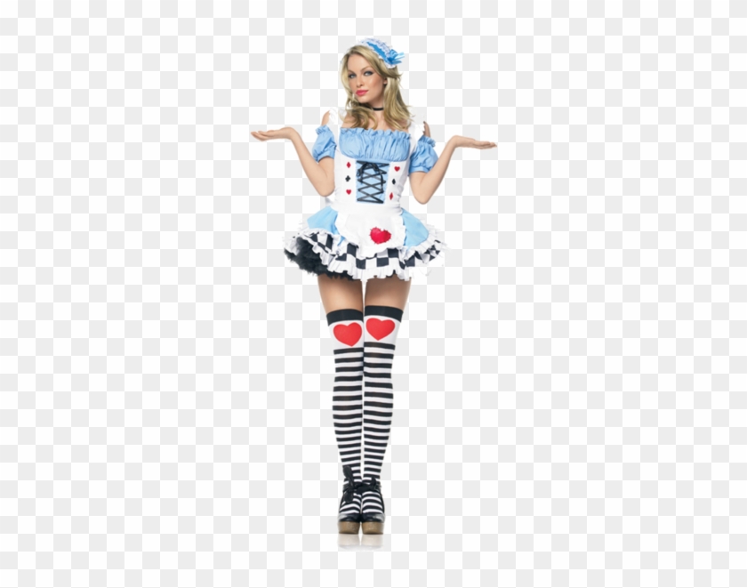 Leg Avenue Miss Wonderland Costume - Sexy Alice In Wonderland Costume #666946