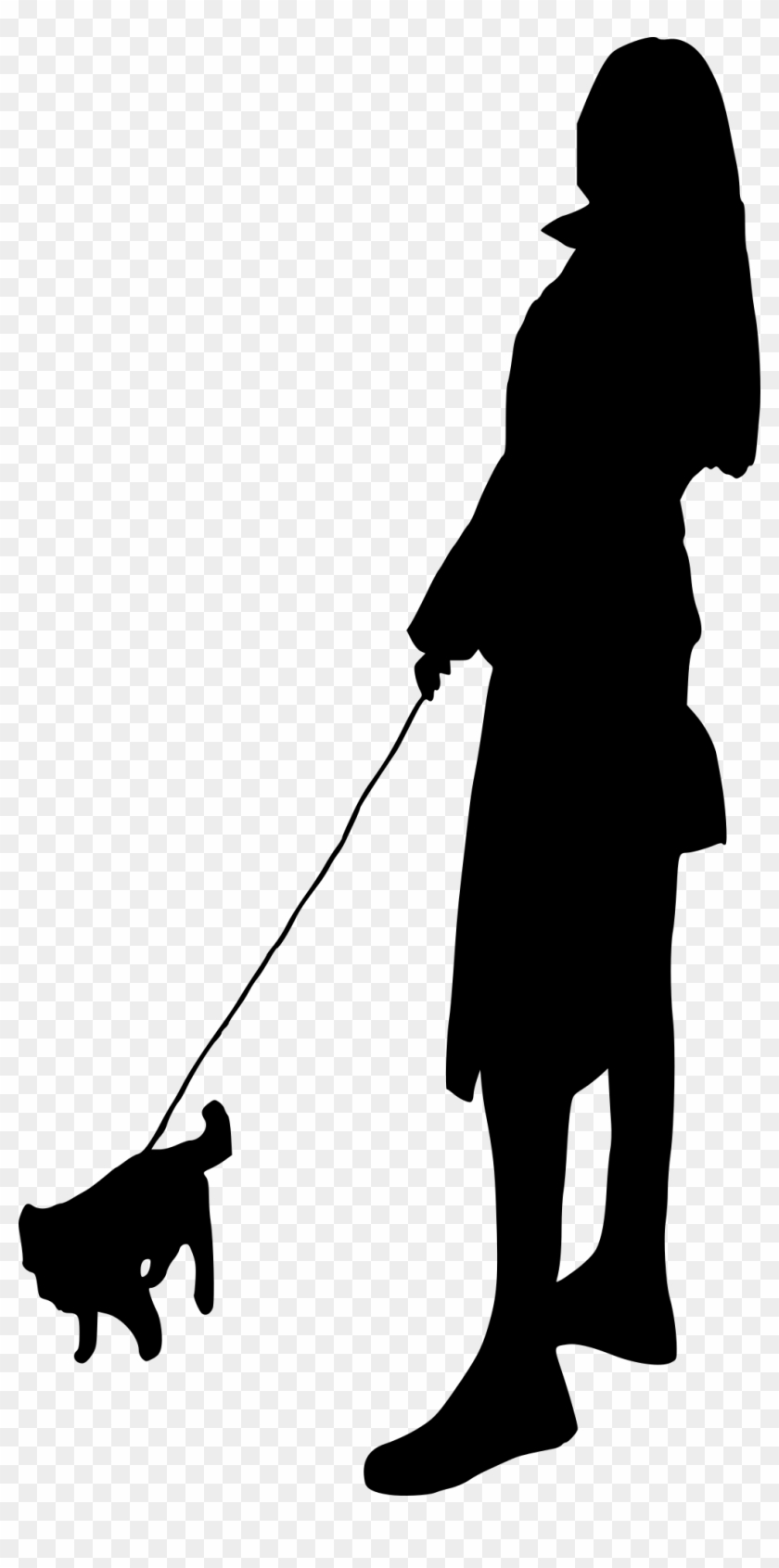 Dog Training Silhouette - Dog Walking #666963