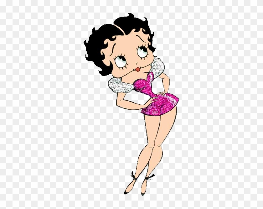Betty Boop Wearing Pink Dress - Betty Boop #666979