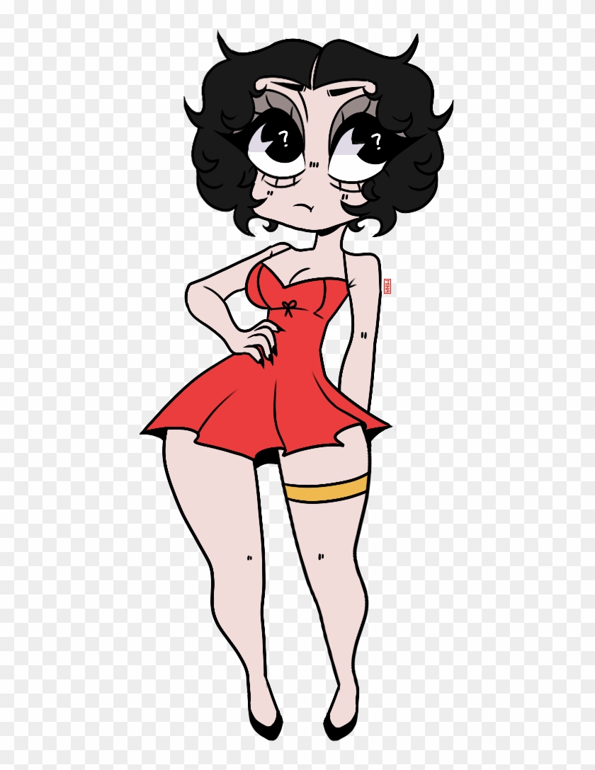 Flat Color Betty Boop By Organexe - Drawing #666987