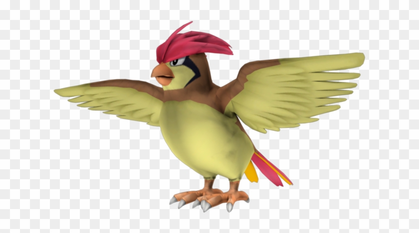 017 Pidgeotto By Bogeymankurt - 3d Flying Pokemon Png #667021