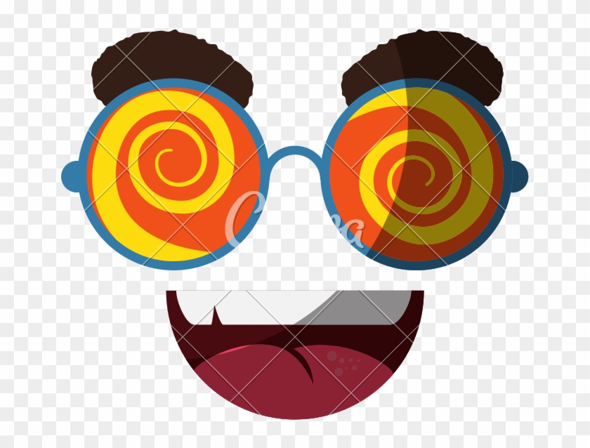 April Fools Day Cartoon Face - Vector Graphics #667074