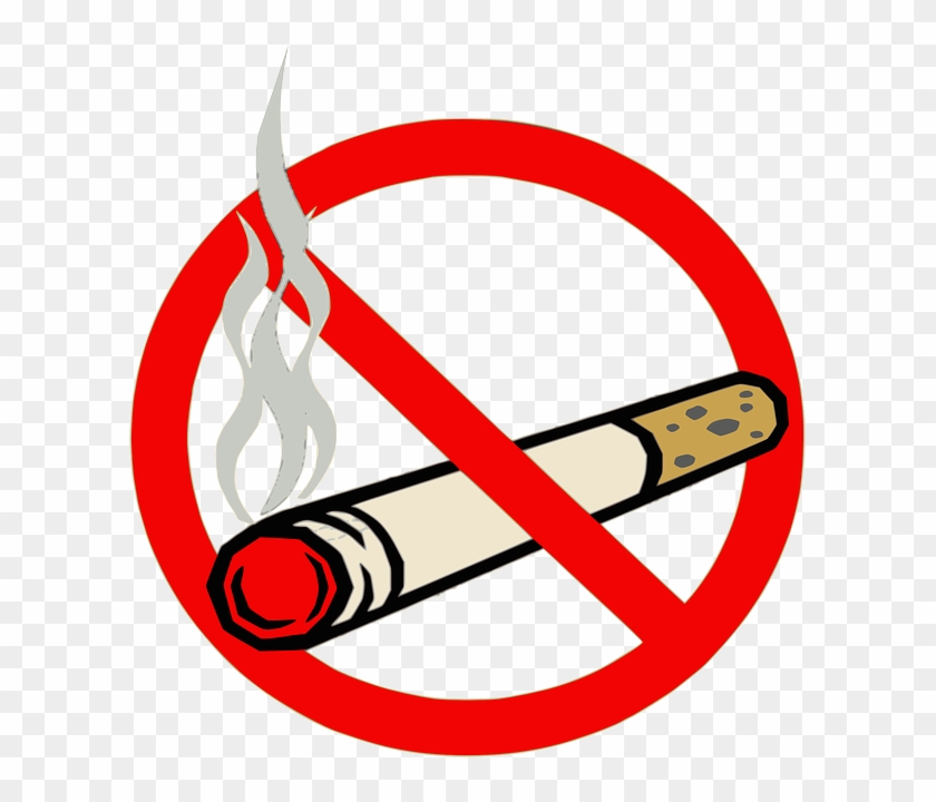 Prohibited No Smoking, Ban, Cigarettes, Smoking, Prohibited - Smoking Is Dengrous For Health #667168