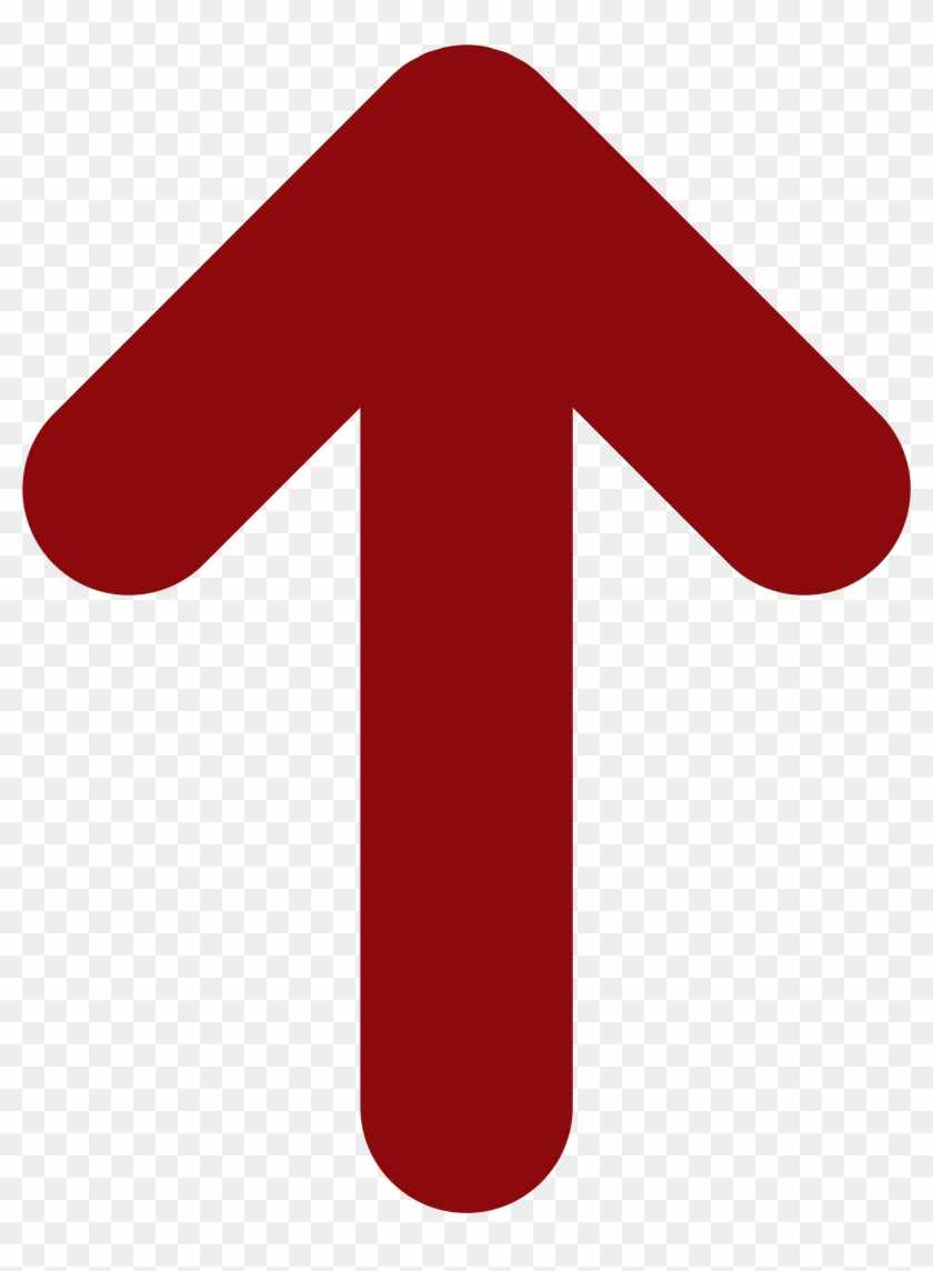 Arrow Up Png Transparent Image - Red Arrow Up Png #667213