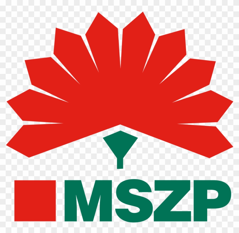 File - Mszp Logo - Svg - Partido Socialista Hungria #667226