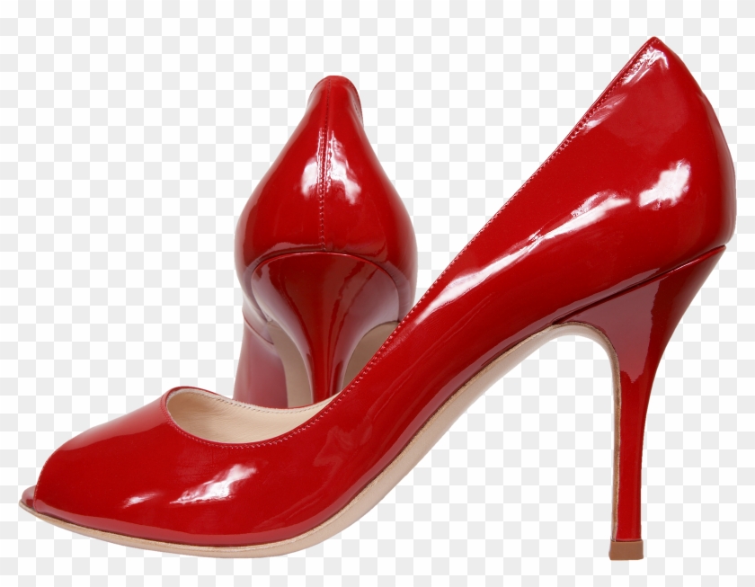 Red High Heel Shoes - Red High Heels Png #667256