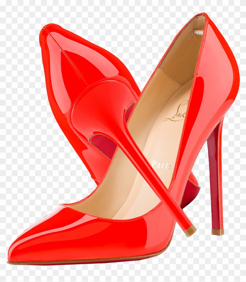 Christian Louboutin Pigalle Patent Lady Pumps - Red Patent Christian Louboutin Pumps #667294