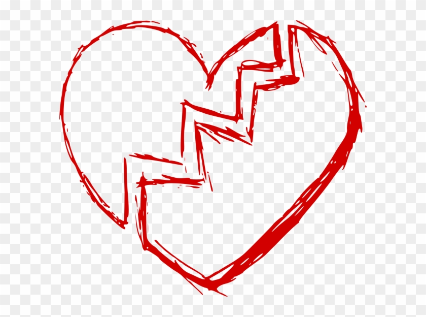 Close - Broken Heart Transparent Background #667357