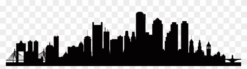 Boston Skyline Silhouette - College Algebra Essentials Plus Mymathlab With Etext #667603