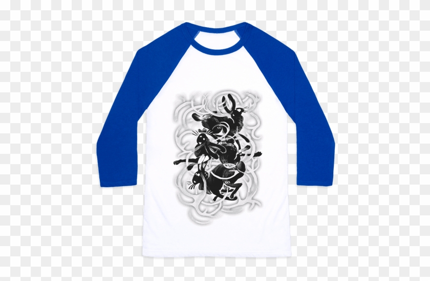Jackalope In The Woods Baseball Tee - Harry Potter Ravenclaw Shirt #667647