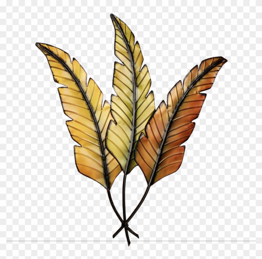 Metal Leaf Decor Png By Dlr-designs - Banana Leaves Metal Wall Art #667659