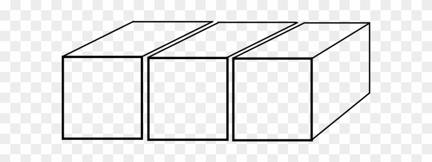 3 Cubes Together Clip Art - Clip Art #667717