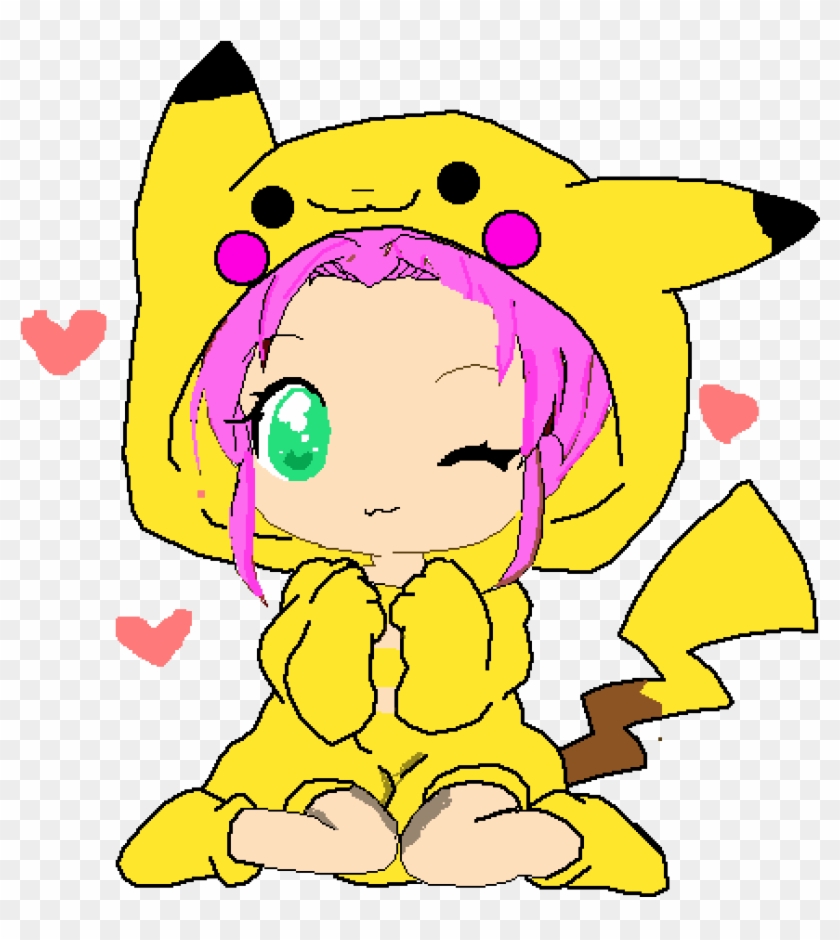 Sakura Haruno In Pikachu Hoody - Cartoon #667851