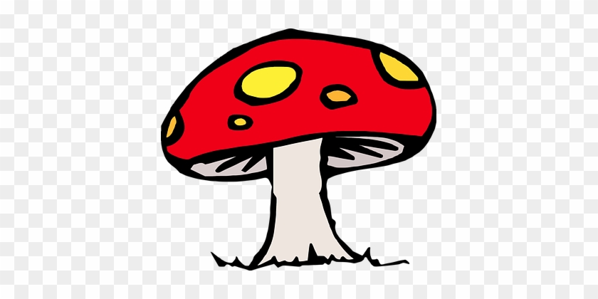 Mérges Gomba, Gomba, Mese, Rajz - Mushroom Clip Art #667903