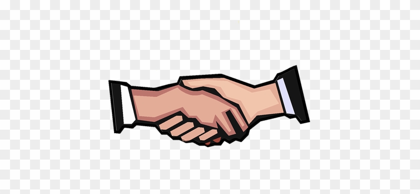 Agree Handshake Hands Business Agreement P - Handshake Clip Art #667952