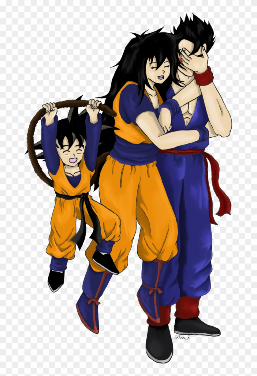 Sakura, Gohan And Goten By Pdj004 - Dbz Female Goten #668004