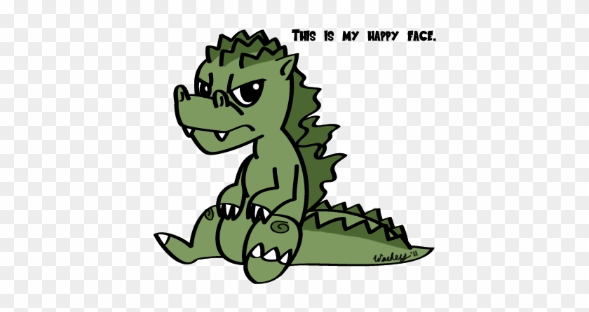 Godzilla Chibi By Wachey - Baby Godzilla Cartoons #668055