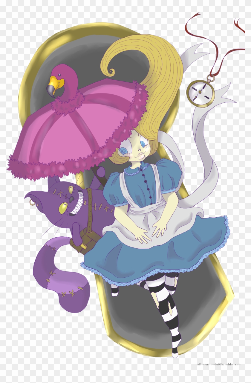 Cheshire Cat Alice's Adventures In Wonderland Alice - Cheshire Cat Alice's Adventures In Wonderland Alice #668197