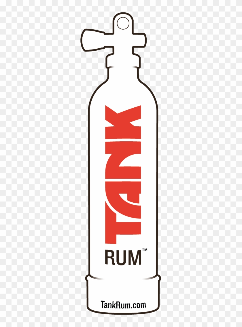 A Tank Rum Decal Sticker And A "tank You" Email - Carmine #668182