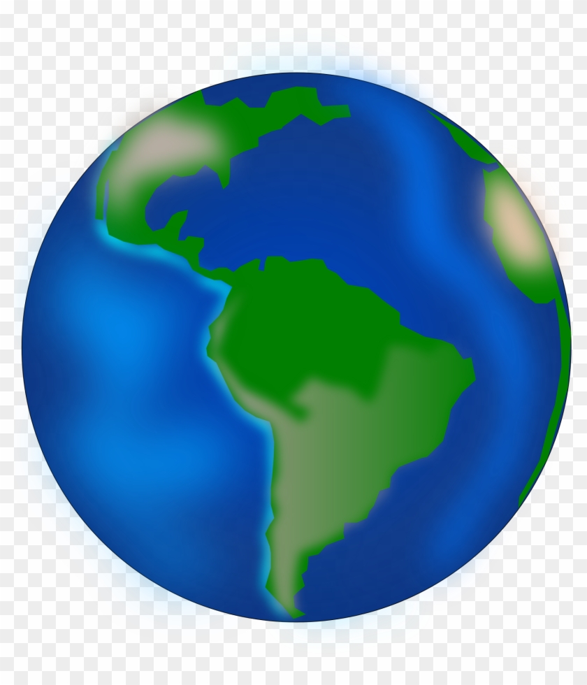 Earth Colombia Planet Clip Art - Earth Colombia Planet Clip Art #668532
