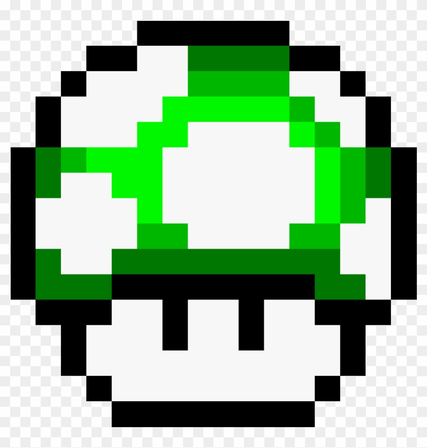 Super Mario World, 1-up Mushroom - Mario Mushroom 8 Bit Transparent #668457