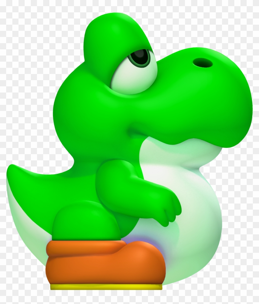 Http - //img1 - Wikia - Nocookie - Net/ Green Baby - Super Mario Bros Wii U Yoshi #668476