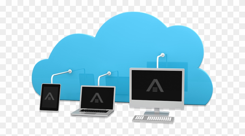 Managed Hosting - Cloud Document Png #668495