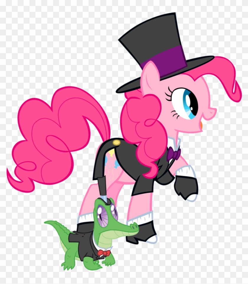 Sierraex, Clothes, Gummy, Hat, Pinkie Pie, Safe, Simple - My Little Pony: Friendship Is Magic #668593