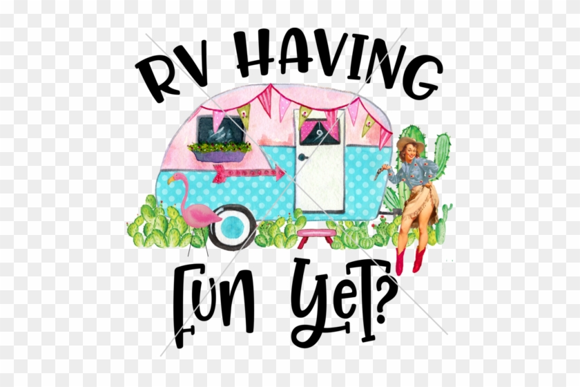 Rv Having Fun - Vintage Trailer Logos #668654