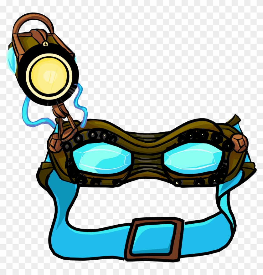 Ghost Goggles - Club Penguin Goggles #668813