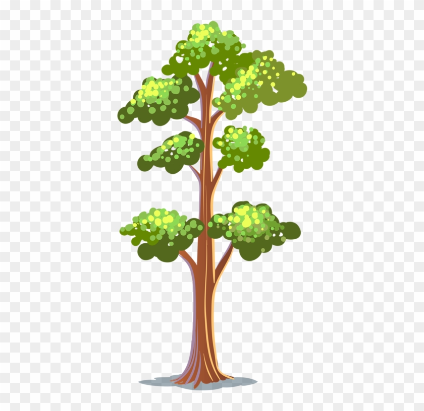 Clip Art - Arboles De Bosque Dibujo #668897