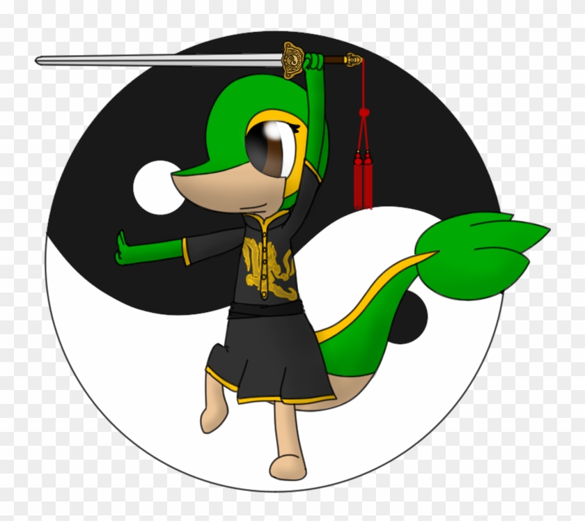 Tai Chi Snivy By Kurtisthesnivy - Cartoon #668981