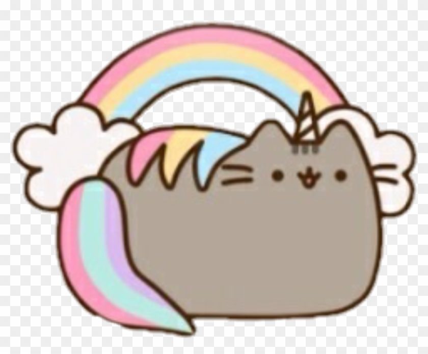 Pusheen Pusheencat Pusheenthecat Pusheenicorn - Pusheen Unicorn Rainbow #669266