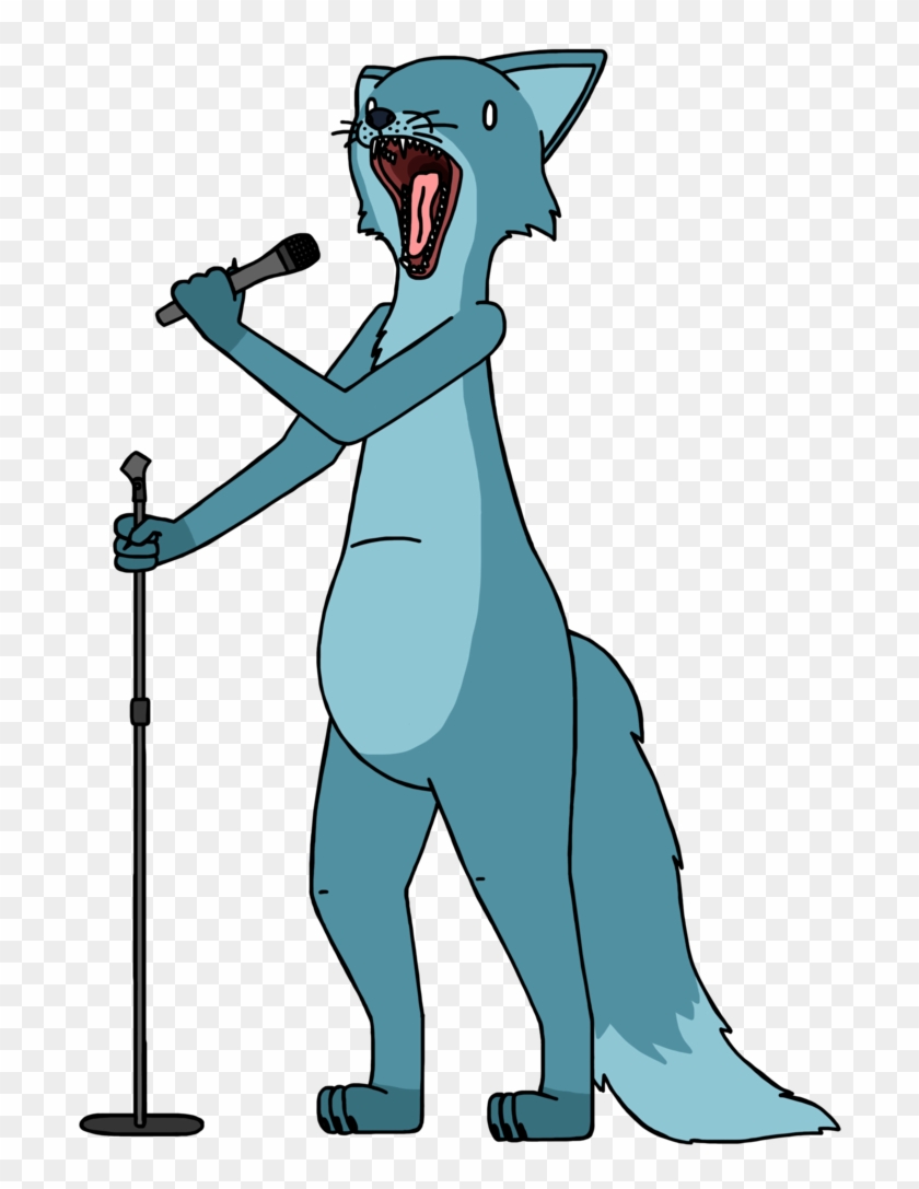 The Singing Blue Fox By Tj-fowkes - Deviantart #669290