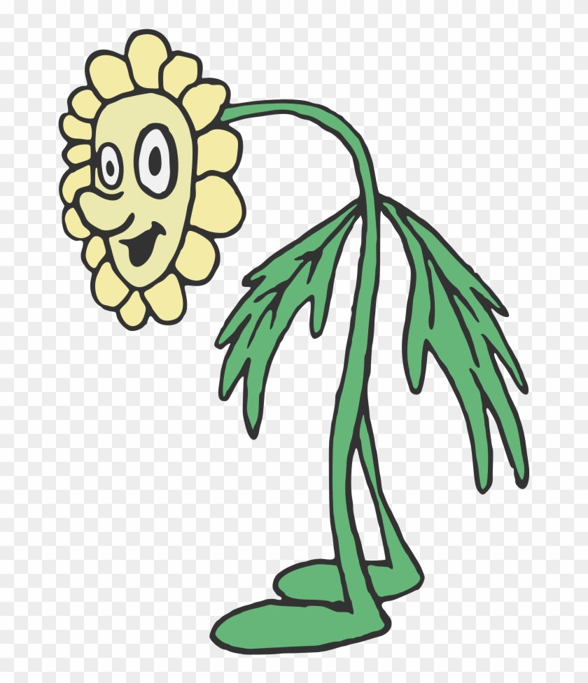 Anthropomorphic Flower Walking - Cartoon Flower Walking #669301