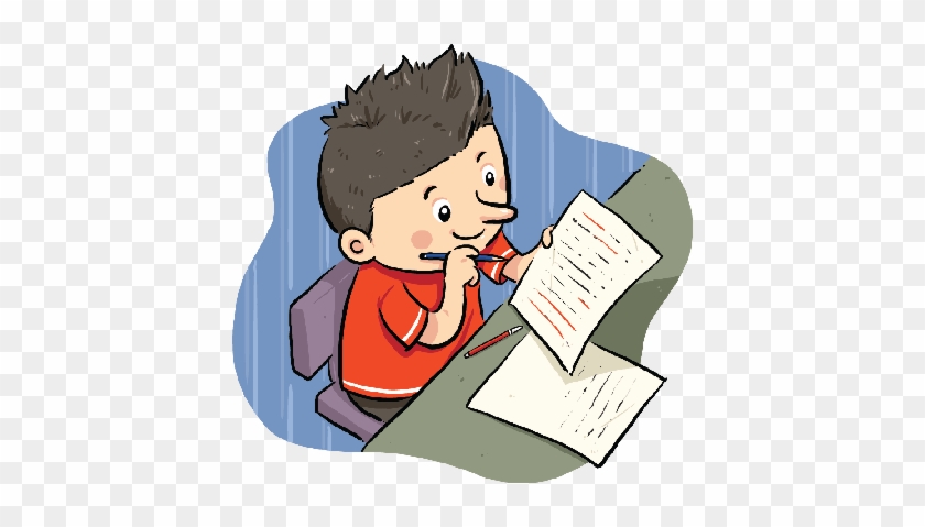 Cool Do Homework Clipart Doing Homework Clipart The - Doing Homework #669394