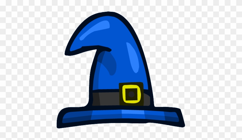 Blue Wizard Belt Hat - Blue Pixel Hat Png #669440