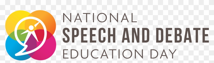 Horizontal Logo - National Speech And Debate Day #669473