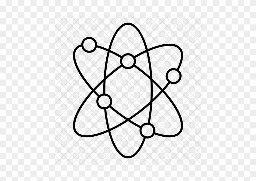 Atom Icon - Energy Symbol #669564