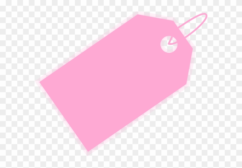 Pink Tag Clip Art At Clker - Pink Price Tag Clipart #669608