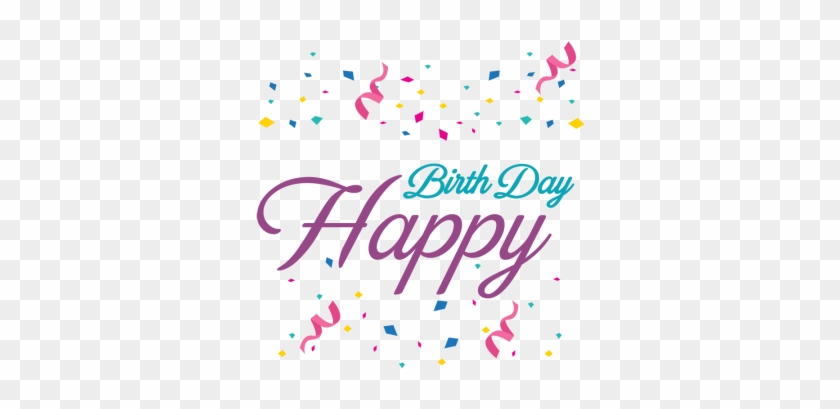 Happy Birthday Lettering, Happy, Birthday, Birth Png - Cumpleaños Letras #669685