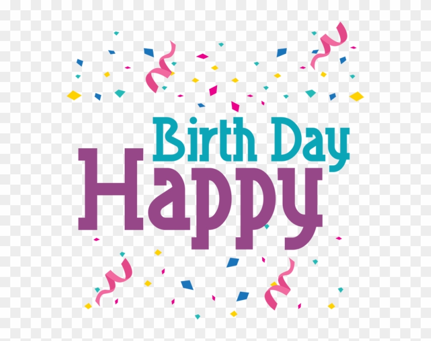 Happy Birthday Lettering, Happy, Birthday, Birth Png - Feliz Cumpleaños Letras Png #669694