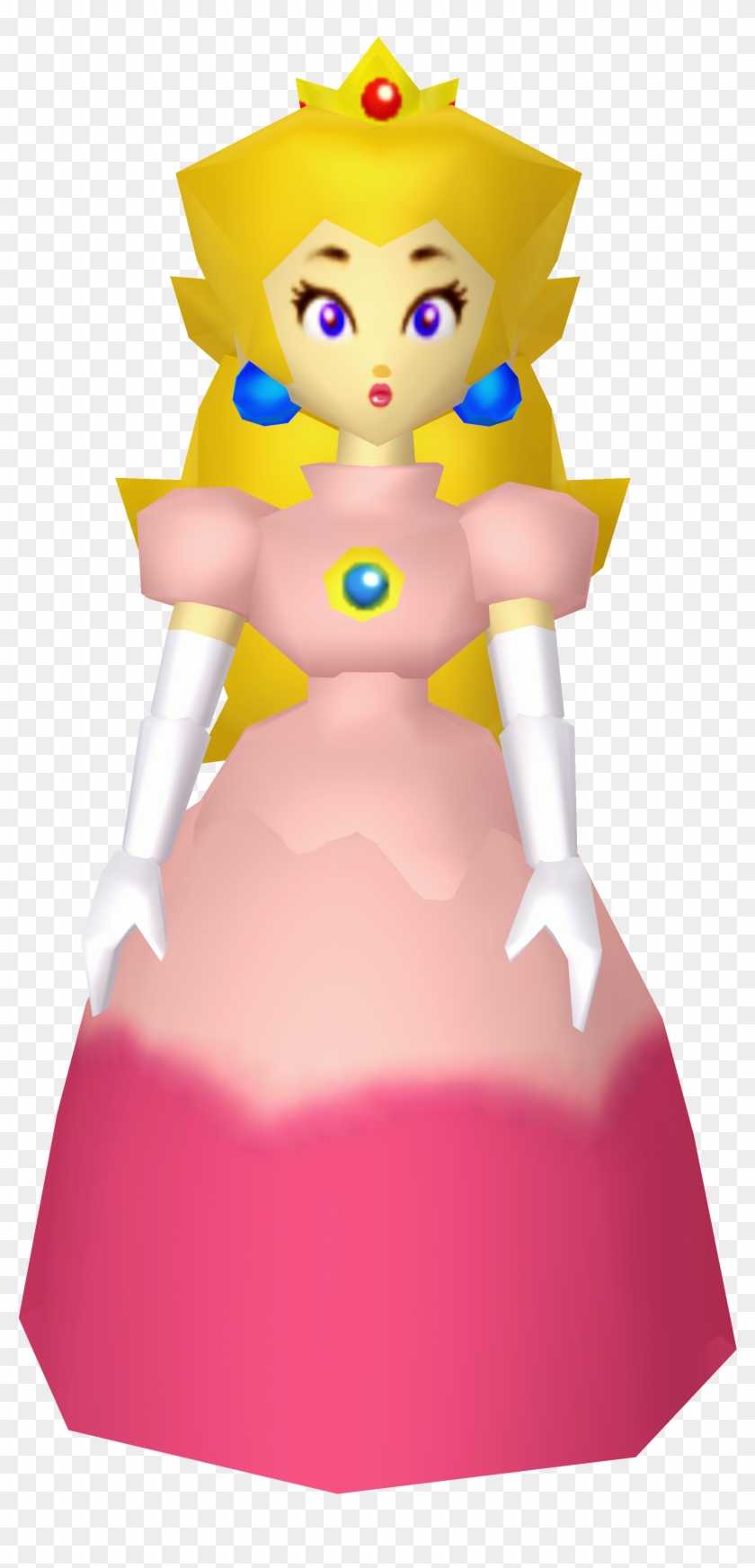 N64 Sm64 Peach Render 4k By Arrow 4 U-d89u7ii - Super Mario Princess 64 #669837