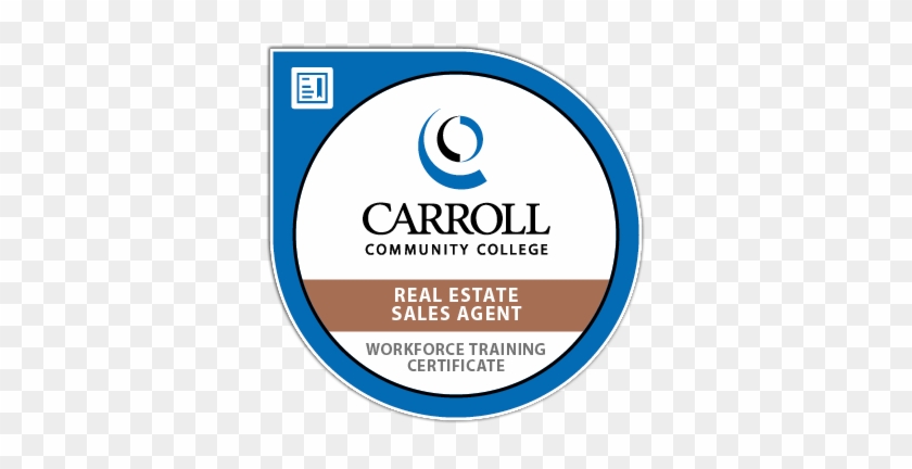 Digital Badge Real Estate Sales Agent - Carroll Community College #669835