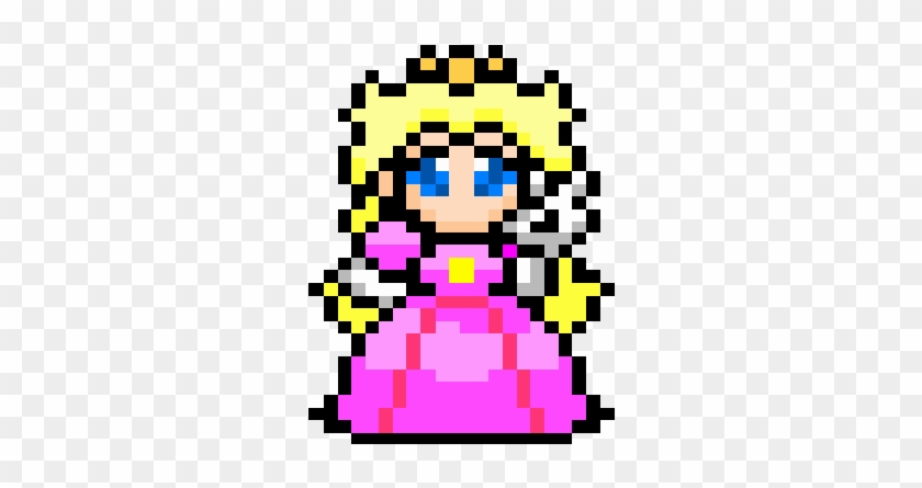 Princess Peach - Princesa Mario Pixel #669852.